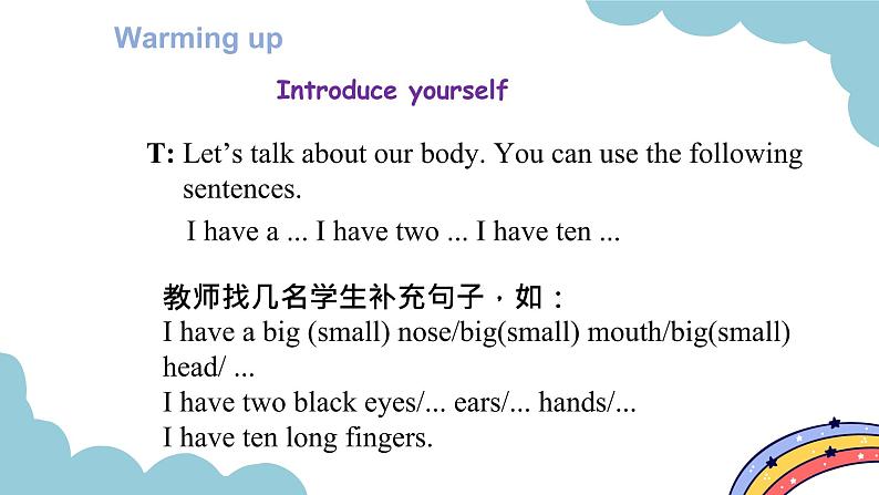 Unit 3 My friends  Part B Let's learn & Let’s play（课件）人教版四年级英语上册06