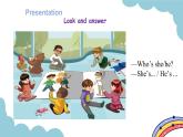 Unit 3 My friends Part A Let’s talk & Let’s play（课件）人教版四年级英语上册