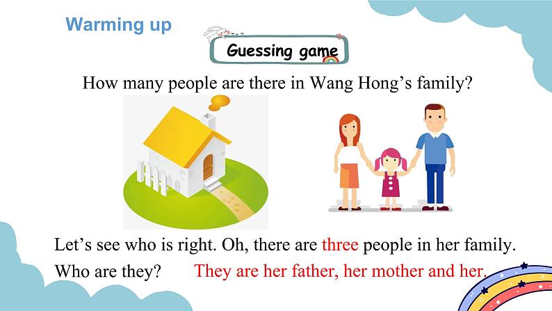 Unit 6 Meet my family Part A Let’s learn & Let’s do（课件）人教版四年级英语上册第8页