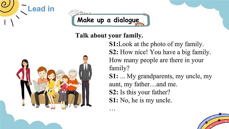 Unit 6 Meet my family! Part B Read and write & Let's check& Story time（课件）人教版四年级英语上册06