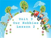 Unit3Our hobbies lesson2课件PPT