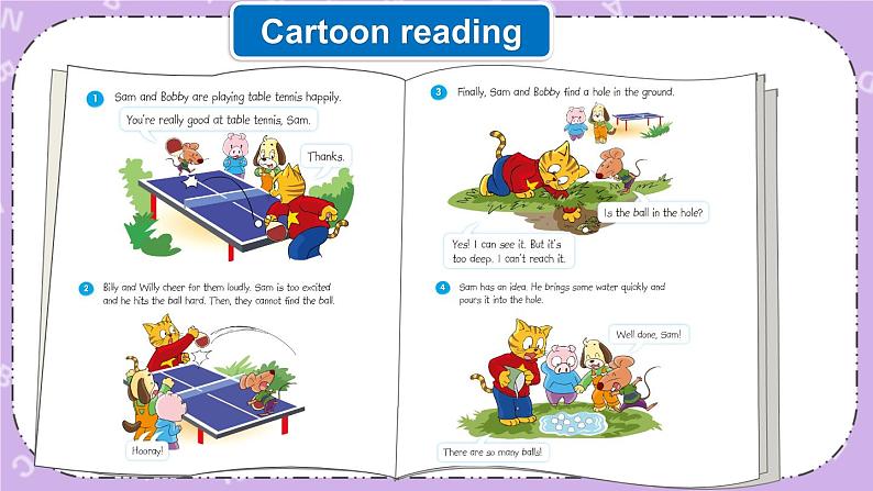 Unit 1 The lion and the mouse Cartoon time 课件+教案+素材04