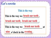 Unit 2 Good habits Song time & Cartoon time 课件+教案+素材