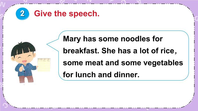 Unit 3 A healthy diet Fun time, Sound time & Culture time 课件+教案+素材04
