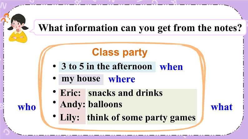 Unit 5 A party Checkout time & Ticking time 课件+教案+素材08