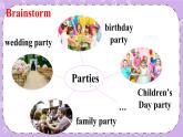Unit 5 A party Sound time & Cartoon time 課件+教案+素材