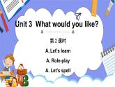 人教PEP版五年级英语上册———Unit 3 What would you like？part A 第2课时（课件）