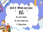 人教PEP版五年级英语上册———Unit 4 What can you do？part C 第6课时（课件）