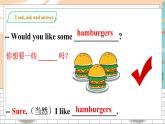 滬教牛津版英語(yǔ)2年級(jí)下冊(cè) Unit 5 Food I like Let’s talk 課件+教案+習(xí)題+素材