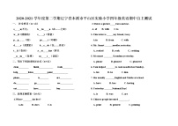 辽宁省本溪市平山区实验小学2020-2021学年四年级下学期英语期中自主测试练习试卷