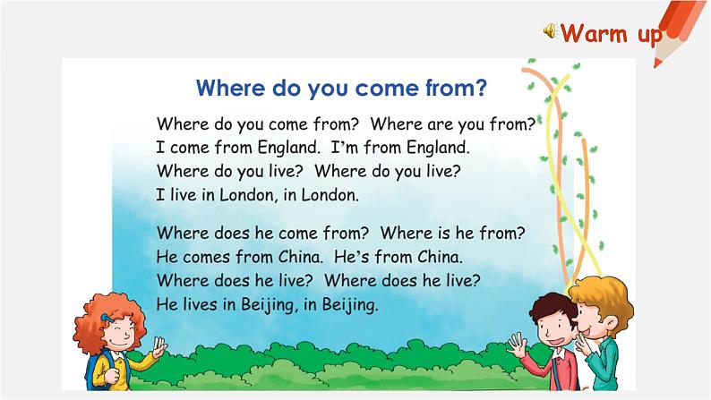 英语科普版五下：Lesson 4 Where do you live（课件＋教案＋练习）02