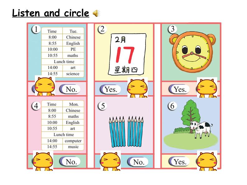 英语科普版五下：Lesson 8 What day is it today（课件＋教案＋练习）04