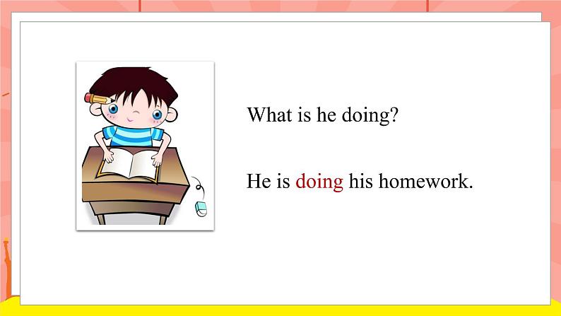 外研版（一起）英语二年级下册课件 Module 3 Unit 1 Sam isn't tidying his room.05