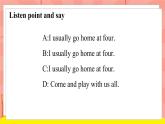 外研版（一起）英語二年級下冊課件 Module 6《Unit 1 I usually play basketball》