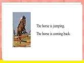 外研版（一起）英语二年级下册课件 Module 8《Unit 2 The horse is turning around》