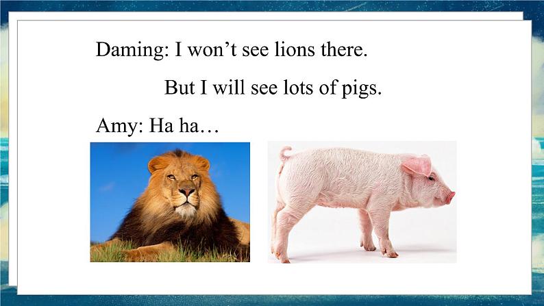 外研版(一起)英语三年级下册课件《Module 3Unit 1 We'll go to the zoo.》06