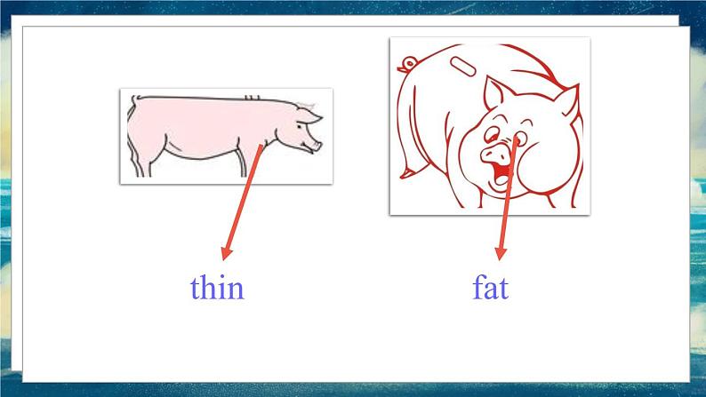 外研版（一起）英语一年级下册课件 Module 5《Unit 2 It’s thin》02