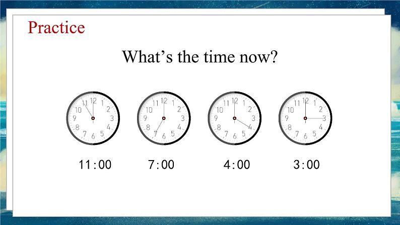 外研版（一起）英语四年级下册课件 《Module 7Unit 2 It 's 6_30 am in New York.》第5页