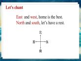 外研版（一起）英语四年级下册课件 《Module 8Unit 1 He lives in the east of the US.》