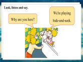 外研版（一起）英語(yǔ)六年級(jí)下冊(cè)課件 《Module 8Unit 2 Why are you wearing a hat》