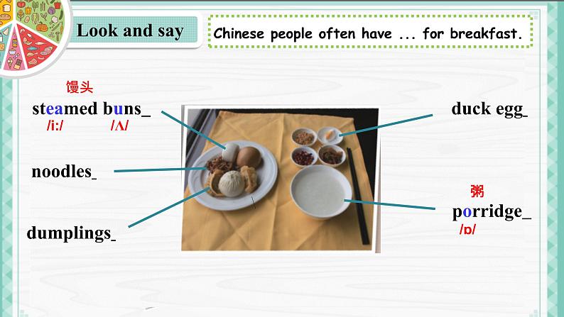 Unit3 A healthy diet Sound time, Culture time & Cartoon time（课件）译林版（三起）英语六年级下册第5页