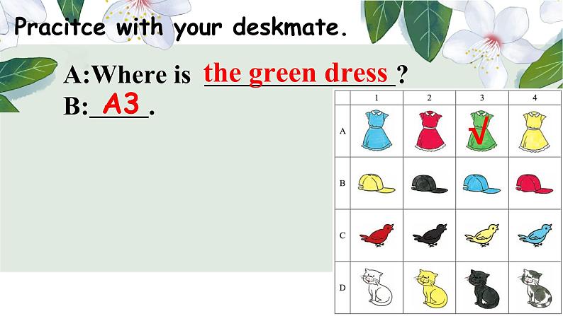 Lesson 7 Where is the red dress课件PPT第7页