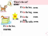 Lesson 8 It's in the box.课件PPT