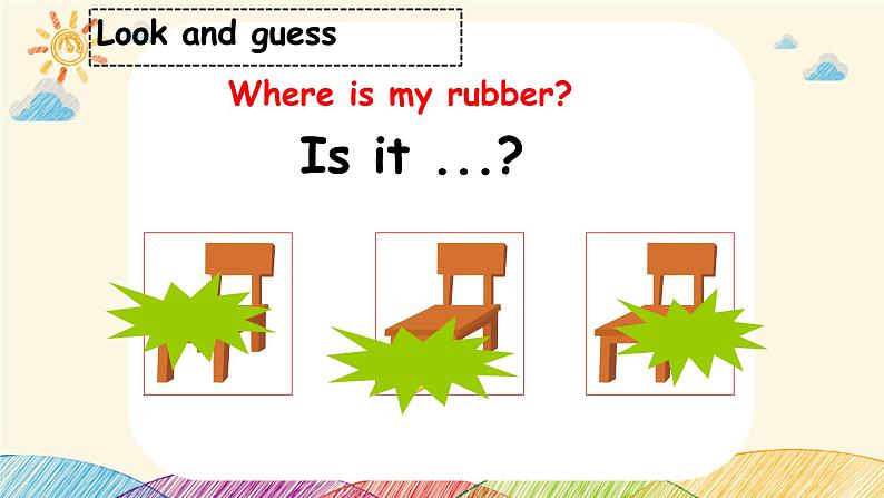 Unit4 Where 's the bird Fun time Cartoon time (课件) 译林版（三起）英语三年级下册第8页