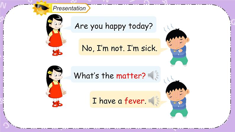 Unit3 What’s the Matter？第2课时 课件+音频＋素材03