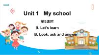 小学英语人教版 (PEP)四年级下册Unit 1 My school Part B课堂教学ppt课件