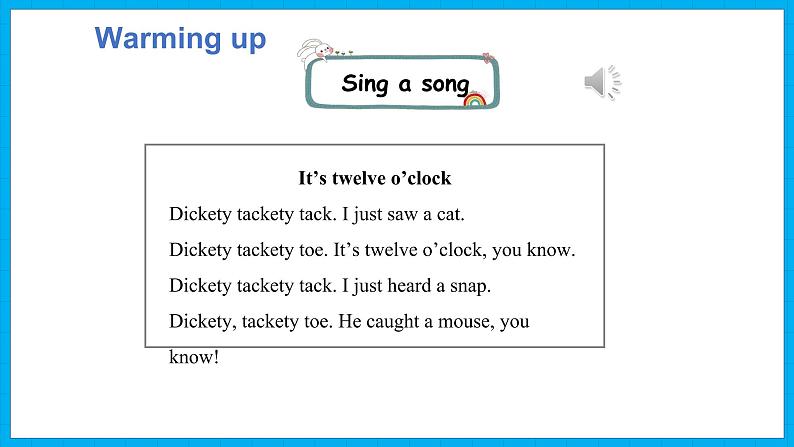 Unit 2　What time is it？Part B Read and write &Part B Let’s check & Part C  Story time（课件）人教PEP版英语四年级下册05