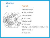 Unit 3　Weather Part B Let’s learn & Let’s play（课件）人教PEP版英语四年级下册
