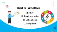 小学英语人教版 (PEP)四年级下册Unit 3 Weather Part C教学ppt课件