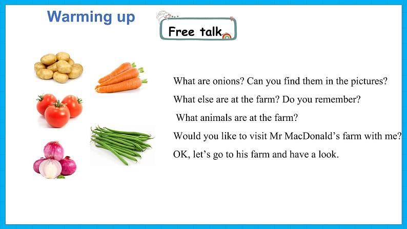 Unit 4　At the farm Part B Read and write &Part B Let’s check & Part C  Story time（课件）人教PEP版英语四年级下册第5页