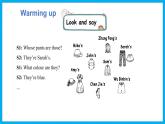 Unit 5　My clothes Part B Read and write &Part B Let’s check & Part C  Story time（課件）人教PEP版英語四年級下冊