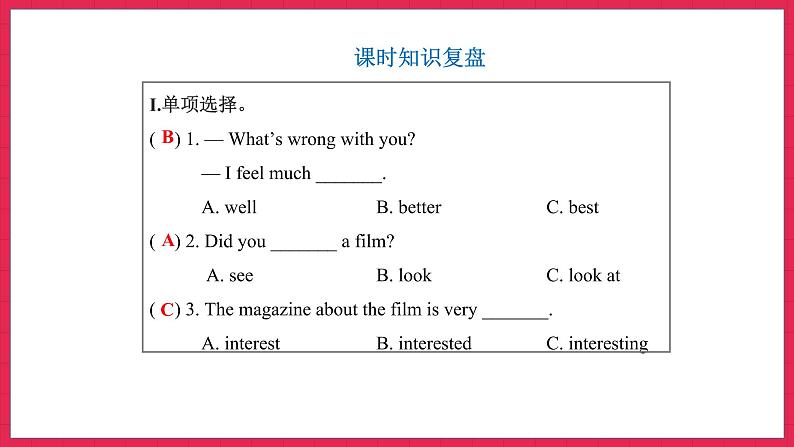 Unit 2 Part B Let’s learn &Look and talk（课件）人教PEP版英语六年级下册02