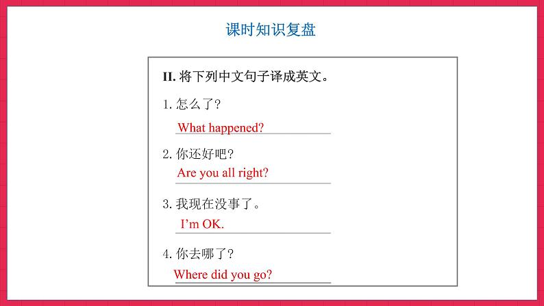 Unit 3　Where did you go？Part A Let’s learn &Listen, answer and write（课件）人教PEP版英语六年级下册第3页