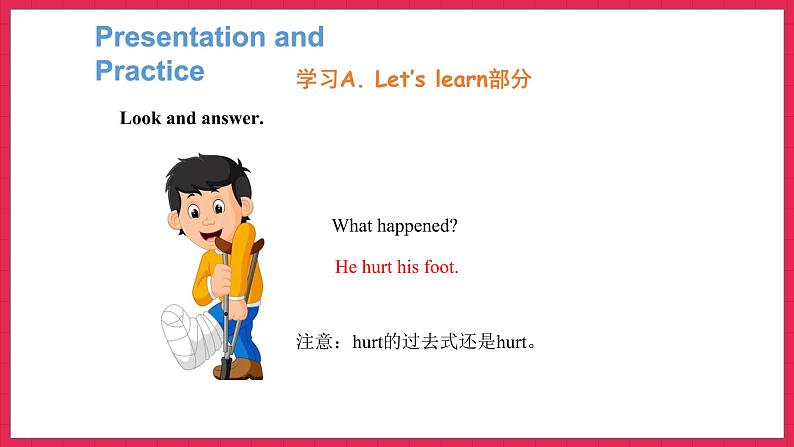 Unit 3　Where did you go？Part A Let’s learn &Listen, answer and write（课件）人教PEP版英语六年级下册第8页