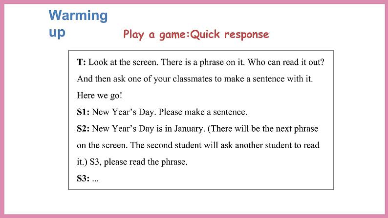 Unit 3 Part A Let’s learn & Read and say（课件）人教PEP版英语五年级下册第3页