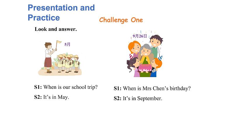 Unit 3 Part A Let’s learn & Read and say（课件）人教PEP版英语五年级下册第7页