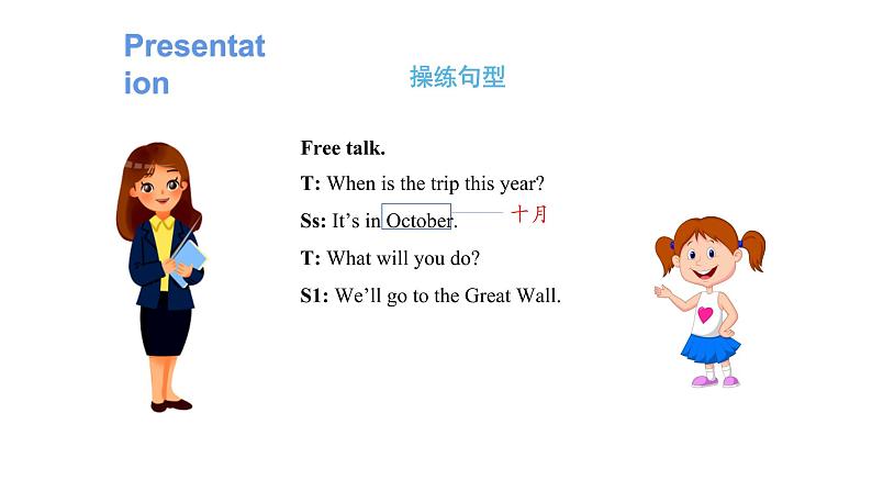 Unit 3 Part B Let’s try & Let’s talk（课件）人教PEP版英语五年级下册06