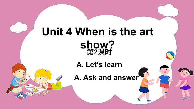 Unit 4 Part A Let’s learn &Ask and answer（课件）人教PEP版英语五年级下册第1页