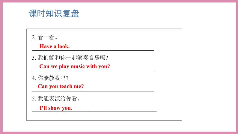 Unit 6 Part A Let’s spell & Part B Let’s wrap it up & PartC Story time（课件）人教PEP版英语五年级下册03