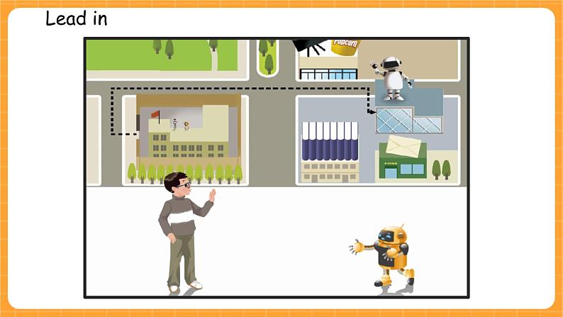 A Let 's learn & Make a map and talk 课件第3页