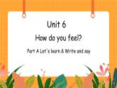 Unit 6 第1课时 A Let's learn & Write and say 课件+教案+素材