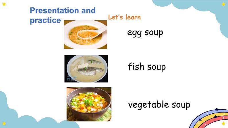 Unit 5 Dinner is ready Part A Let’s learn & Let’s do（课件）人教版四年级英语上册第8页