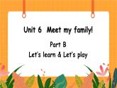 Unit 6 第4课时 B Let's learn& Let’s play 课件+教案+素材