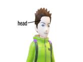 3D學(xué)身體單詞課件PPT