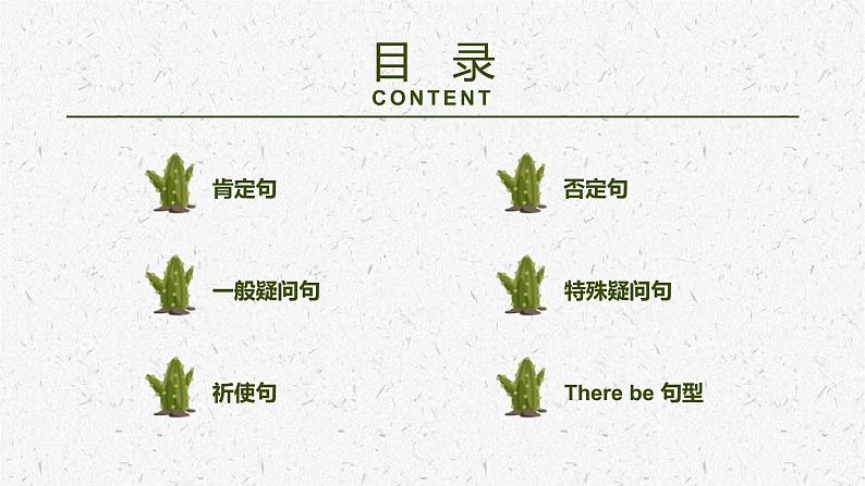 【小升初专题】英语语法总复习课件  句型  （通用版）04