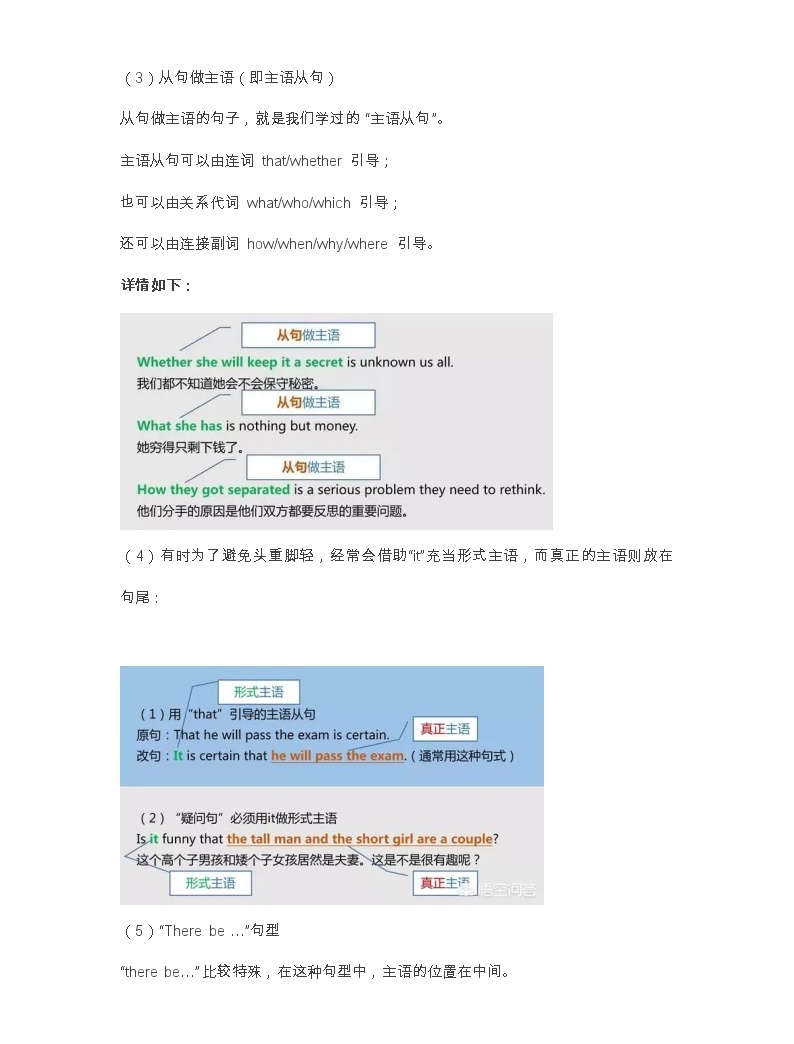 小学英语分清主语、谓语、宾语、定语、状语、补语和表语的方法-教习网|课件下载